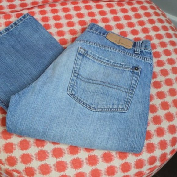 CALVIN KLEIN JEANS Men's Relaxed Straight Easy Fit 32x34 Egypt Made 100% Cotton! - Picture 9 of 14